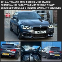 2015 BMW 1 Series M135i STAGE 2 M PERFORMANCE 1YEAR MOT 3 MONTHS WARRANTY 40% BE