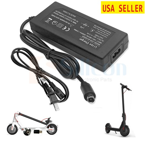 42V 2A Power Supply Charger For Xiaomi Mijia M365 Electric Skateboard Scooter US