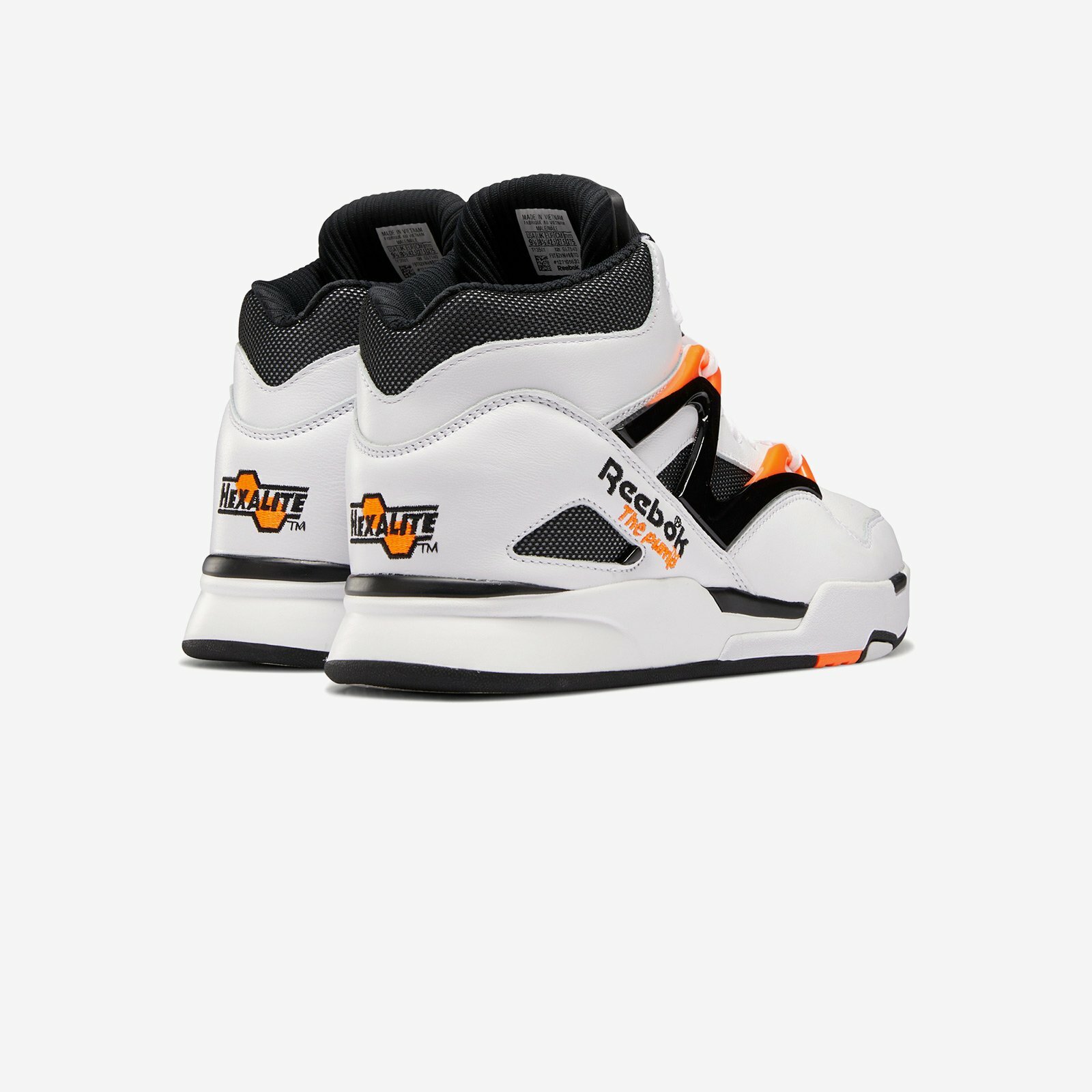 Pre-owned Reebok Pump Omni Zone Ii White (2021) Size 6.5 G57540 White Black