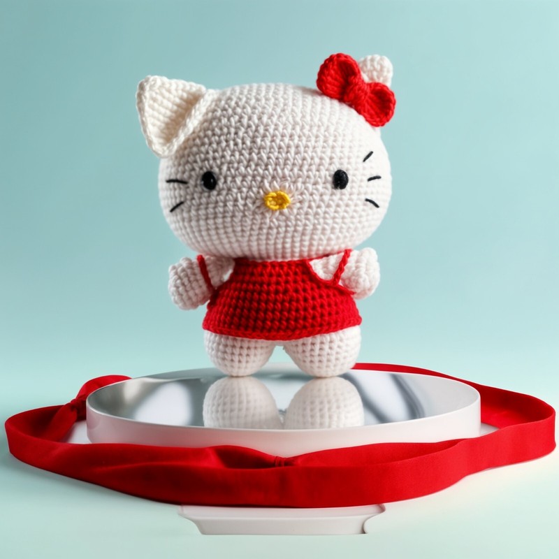 Cute Cat Amigurumi Crochet Pattern PDF - Adorable DIY Toy