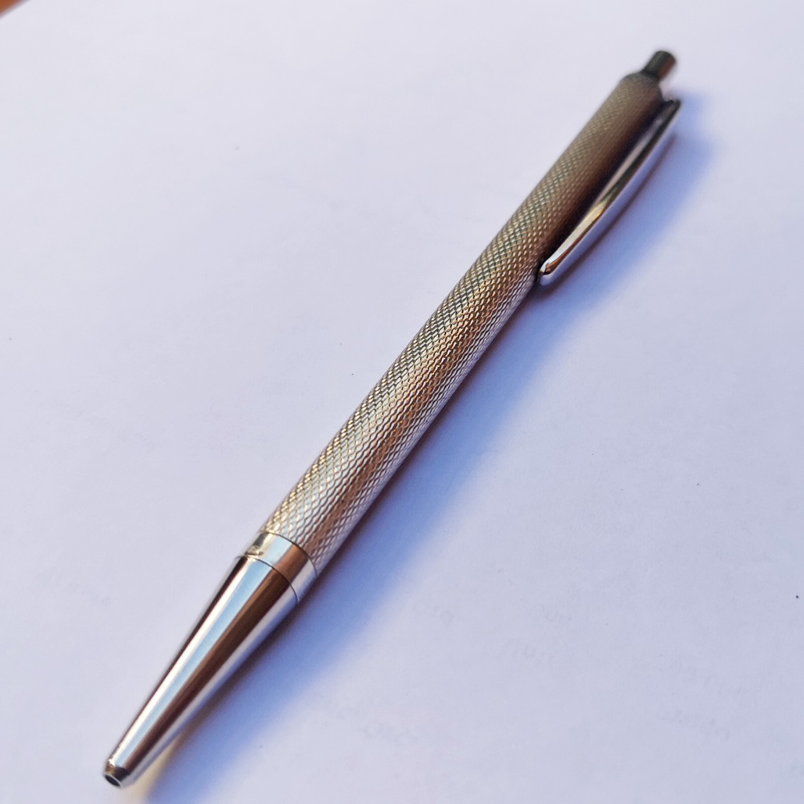 Stylo Bille Vintage Settelaghi En Argent Massif 925 - Occasion - Avec écrin Et Recharge