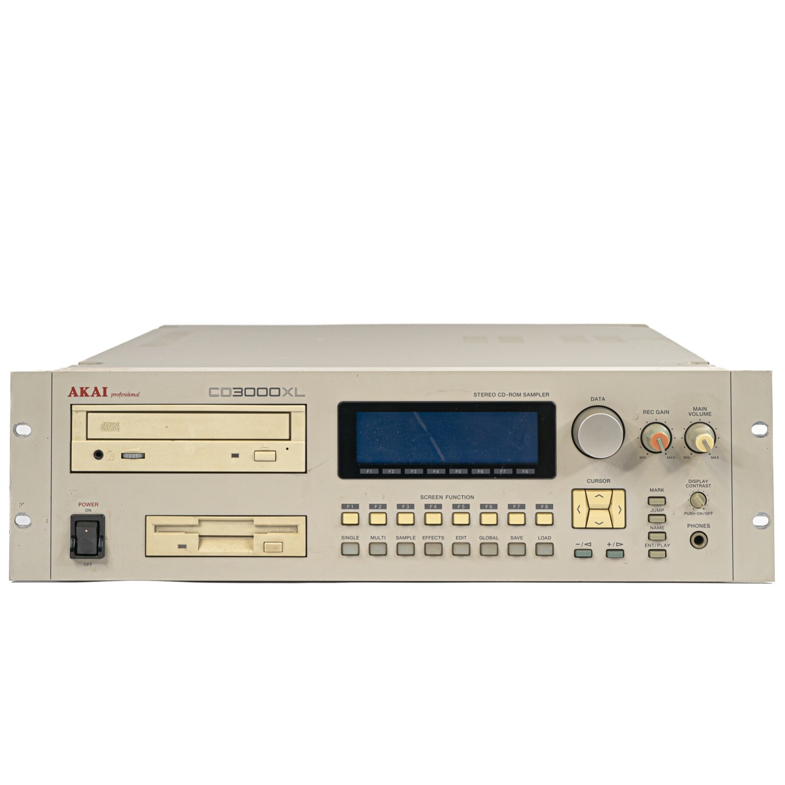 AKAI professional CD3000 CD-ROMサンプラー ジャンク！
