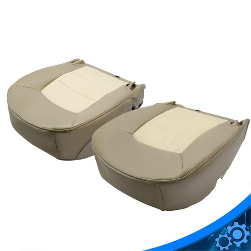 Front Leather Bottom Seat Cover For Ford Expedition Eddie Bauer 2003-2006 Tan