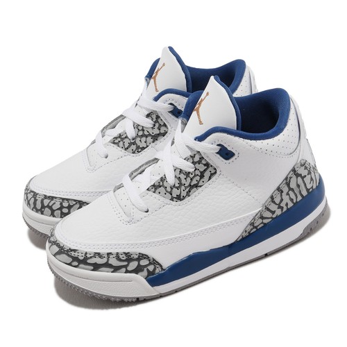 

Nike Jordan 3 Retro TD AJ3 Washington Wizards Toddler Infant Casual DM0968-148, Белый, Jordan 3 Retro Td