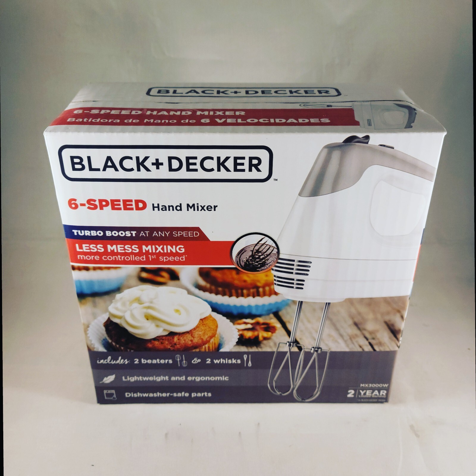 Black + Decker 6Speed Hand Mixer MX3000W