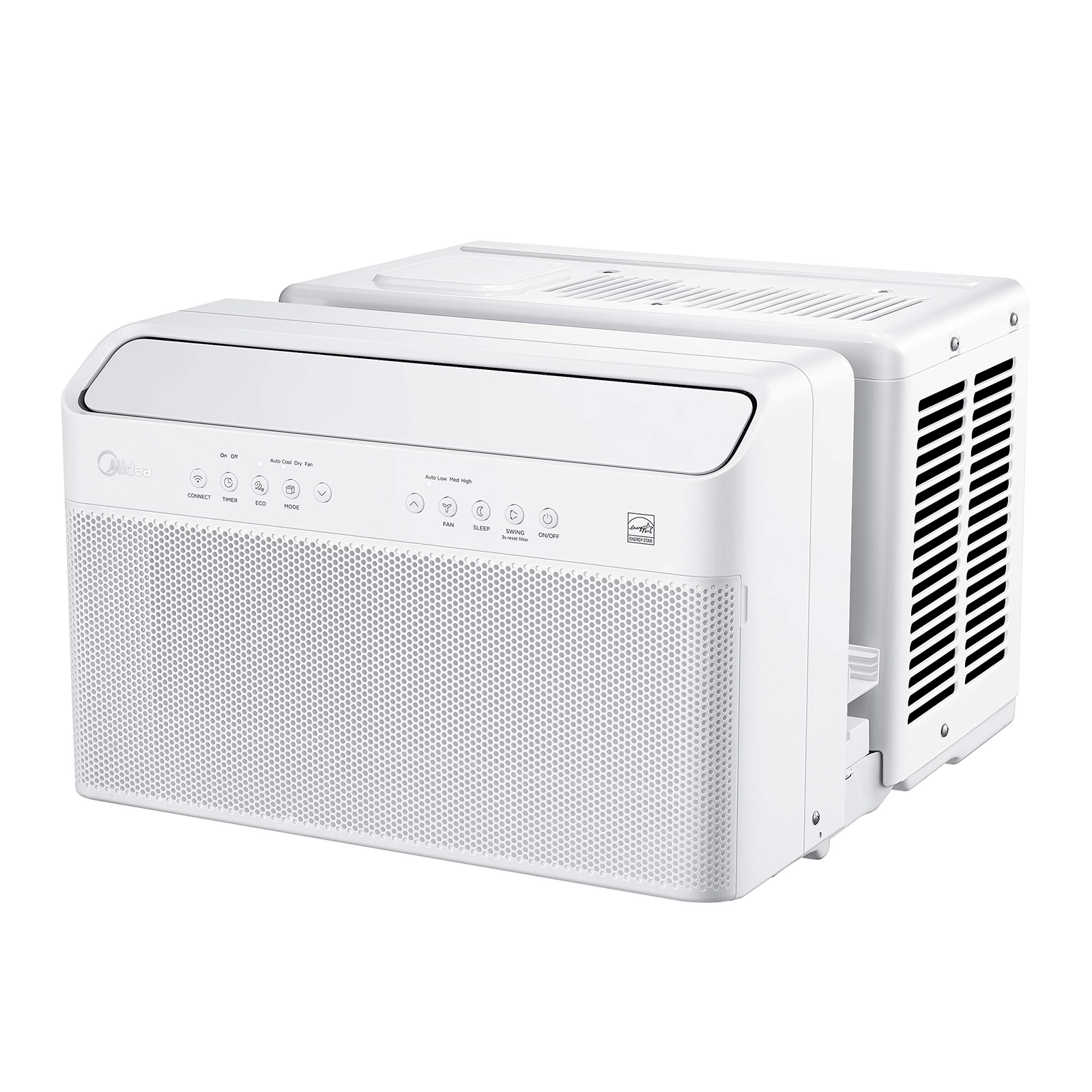 Midea U-Shaped Smart Inverter Window Air Conditioner 8000BTU Ultra Quiet
