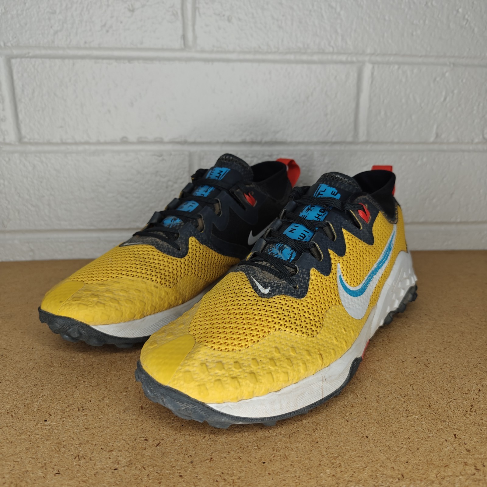 Nike Trail Wildhorse 7 CZ1856-700 Dark Sulfur Trail Running Shoes Mens Size 11