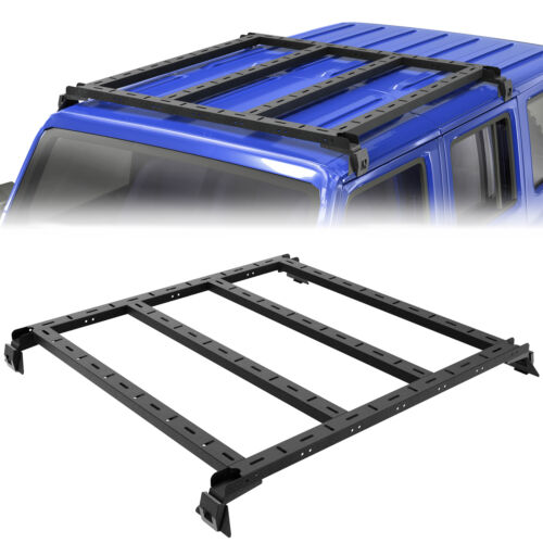 Cargo Basket For Jeep Wrangler Jk 2007-2023 Luggage Hardtop No Drill