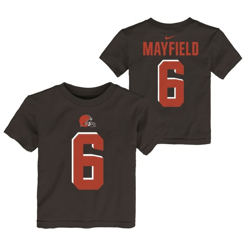 Футболка Nike NFL Toddlers Cleveland Browns Baker Mayfield Player Pride