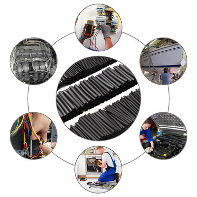 508pcs Heat Shrink Tubing Wire Wrap Assortment Set Waterproof Electrical Cable