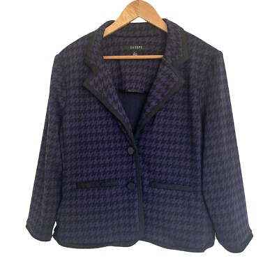 Sandro Studio Blazer Womens Large L Blazer Long Sleeve Button Jacket Style Top