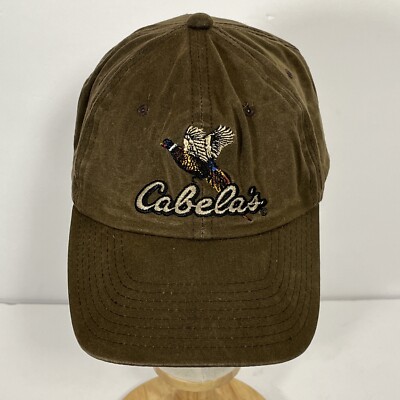 Cabela s Hunting Fishing Strapback Hat Turkey Duck Cap Baseball Hat Adjustable