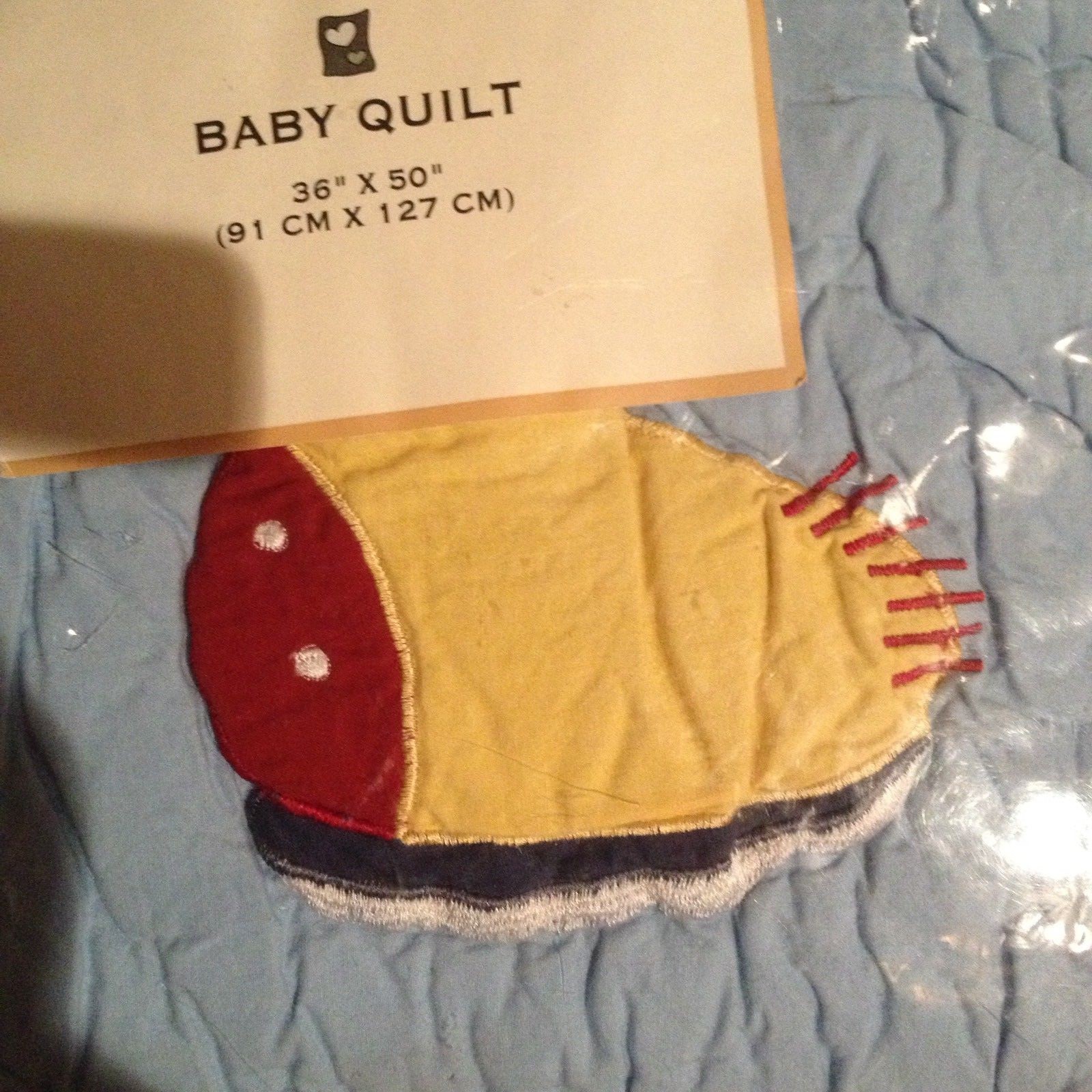 BRAND NEW IN PACK SPORTS BABY BOYS TODDLER CRIB NURSERY BABY QUILT 36