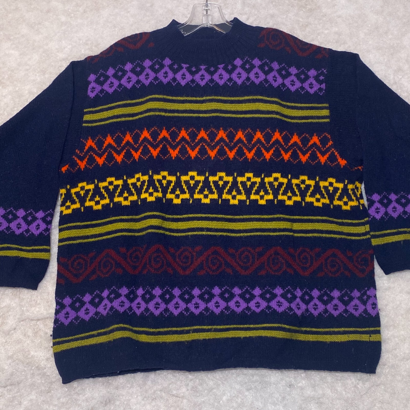 OLD BENETTON Italy製 4PウールスタンドカラーJKT $_57.JPG?set_id=880000500F