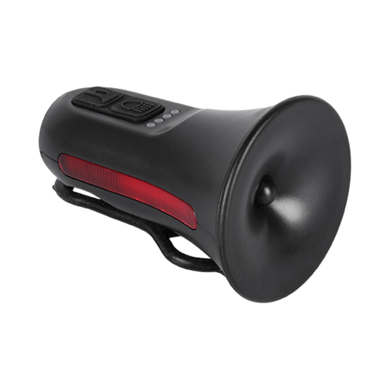 Bicycle Horn E-Bike Horn Loud Warning Sound Rechargeable Scooter Road Mountain
