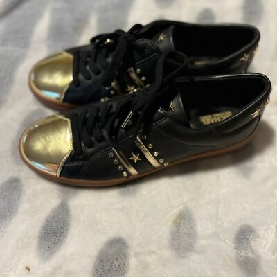 Michael Kors Frankie Studded Leather Sneaker 8.5