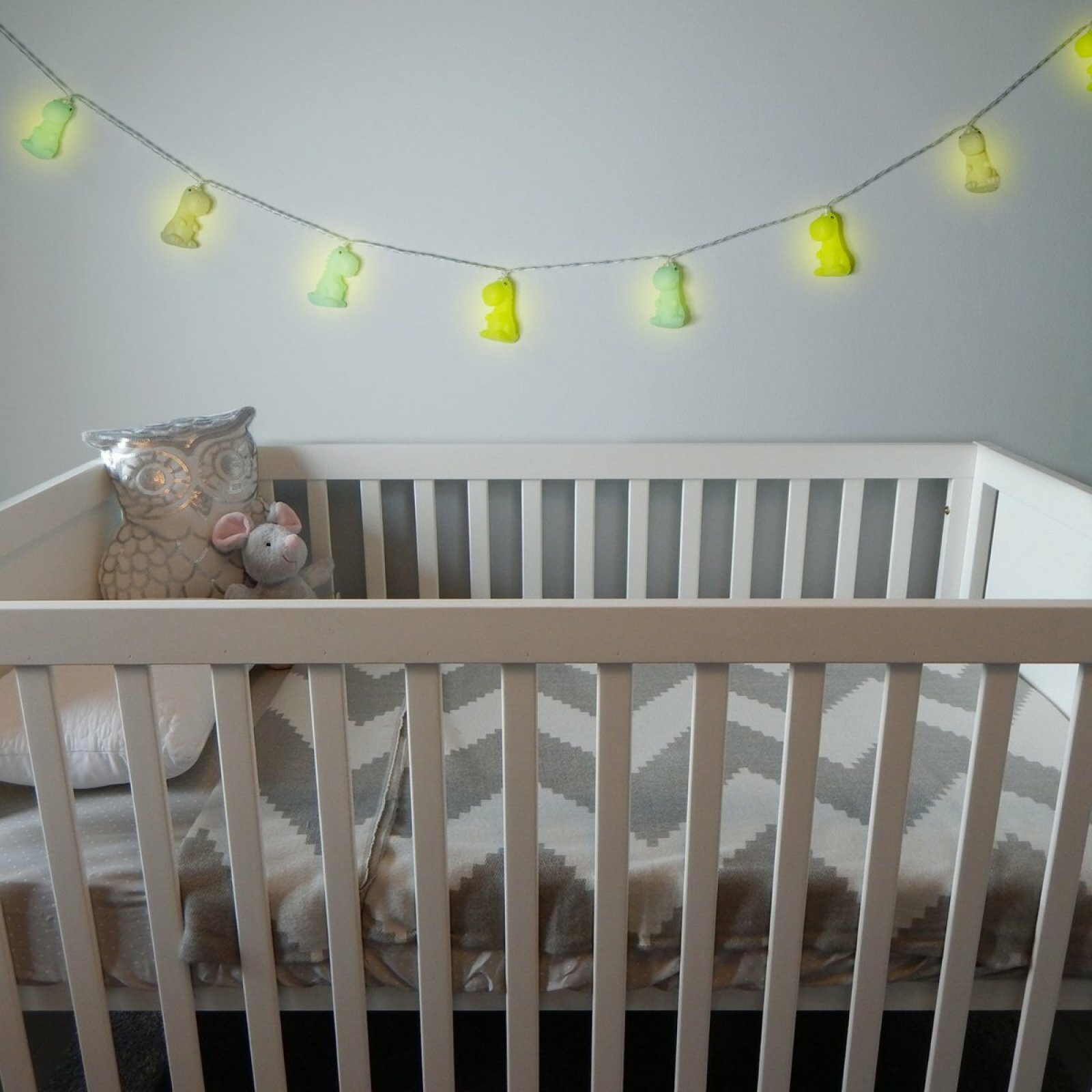 Details About 2m Long Children Fairy Lights Boys Baby Bedroom Night Led String Dinosaurs Wall