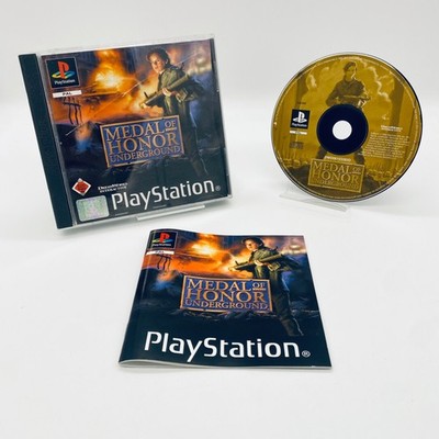 Medal of Honor: Underground Sony Playstation 1 PS1 Spiel mit OVP und Anleitung