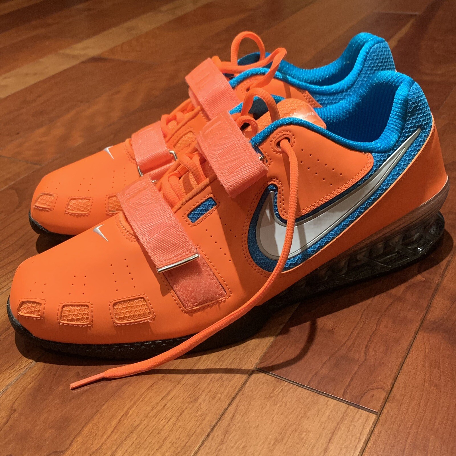 New Nike Romaleos 2 Orange Aqua 476927 