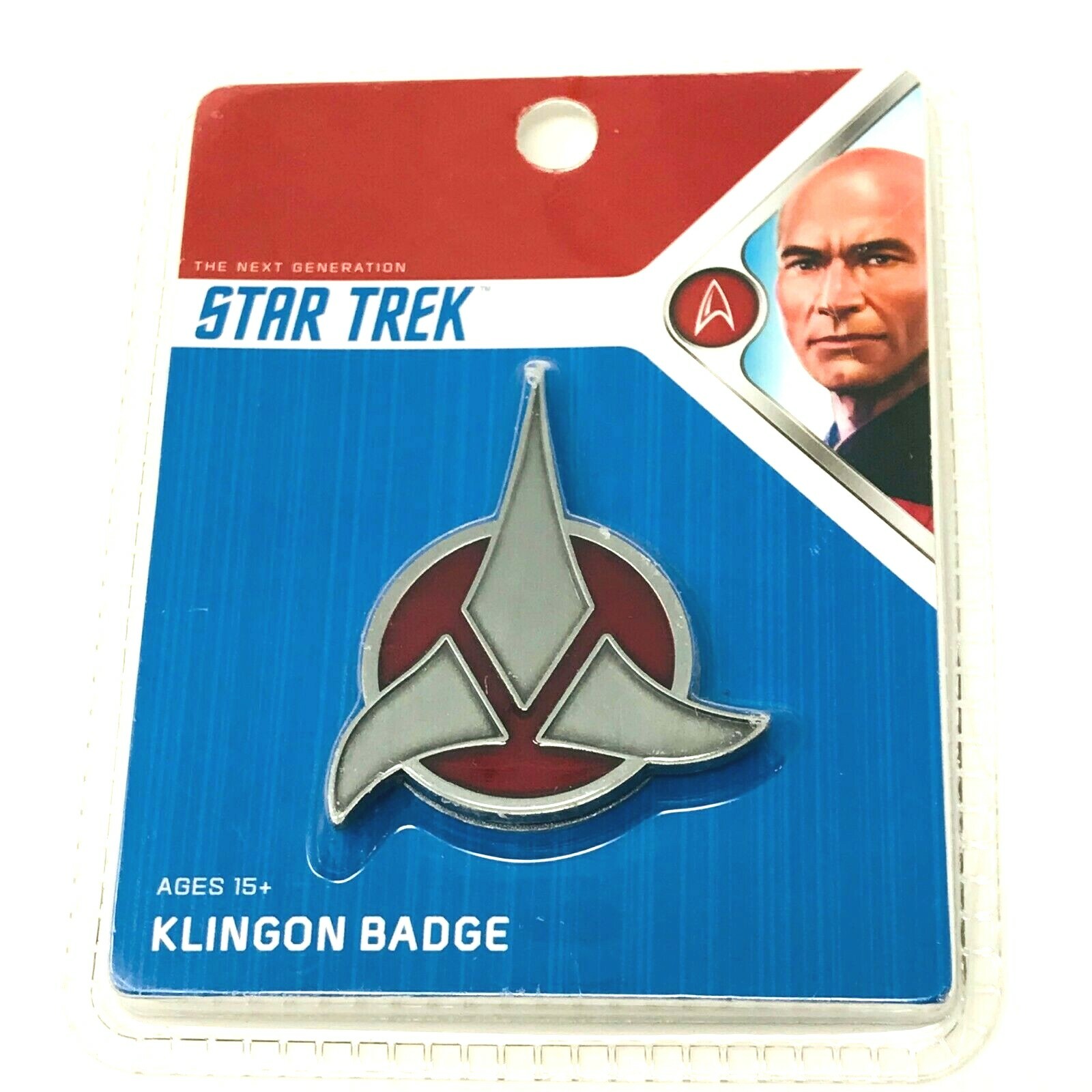 Star Trek Klingon Emblem Badge Replica Zinc Alloy Quantum Mechanix 2018 NEW