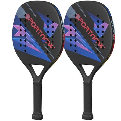 Pickleball Paddles Set Schläger Set mit 2 Schlägern, Kohlefaser Oberfläche