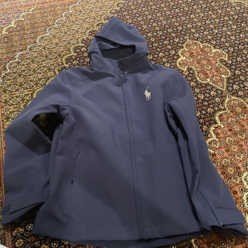 Polo Ralph Lauren ジャケット M (10-12) Polo Ralph Lauren Fleece Jacquard Jacket Plaid Pile Long