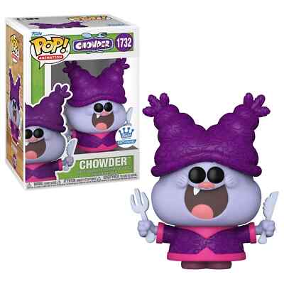 Funko Pop Chowder #1732 -Cartoon Network- Funko Exclusive w/ Protector