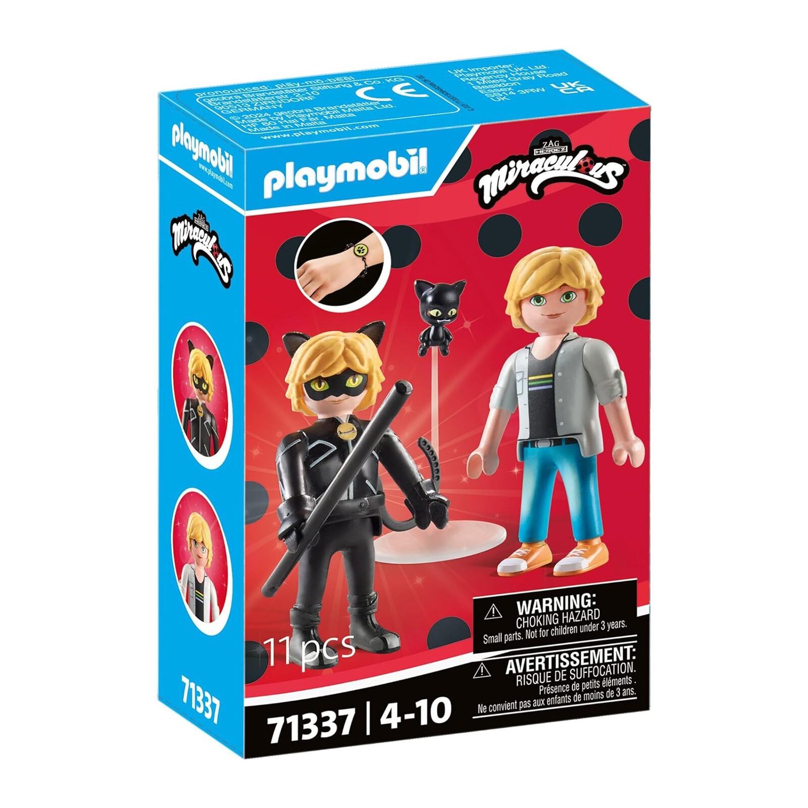Конструктор Playmobil Чудесный Адриан и Кот Нуар, 71337, НОВЫЙ, В НАЛИЧИИ