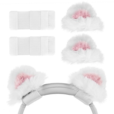 Geekria Cat Ears Headphone Headband for Bose, Sony, Skullcandy, Beats, Marshall