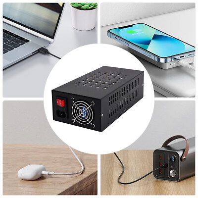 Multi USB 30-Port Desktop Hub Charger Charging Station Quick Charge 300W 110V US