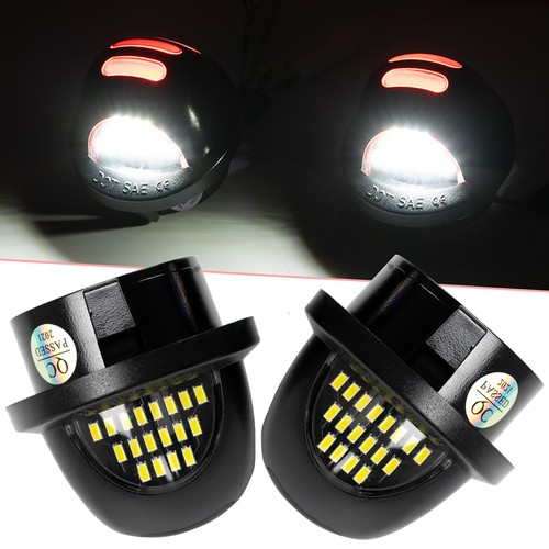 2Pcs License Plate Number Light For Ford F150 250 350 450 550 1999-2016 Ranger