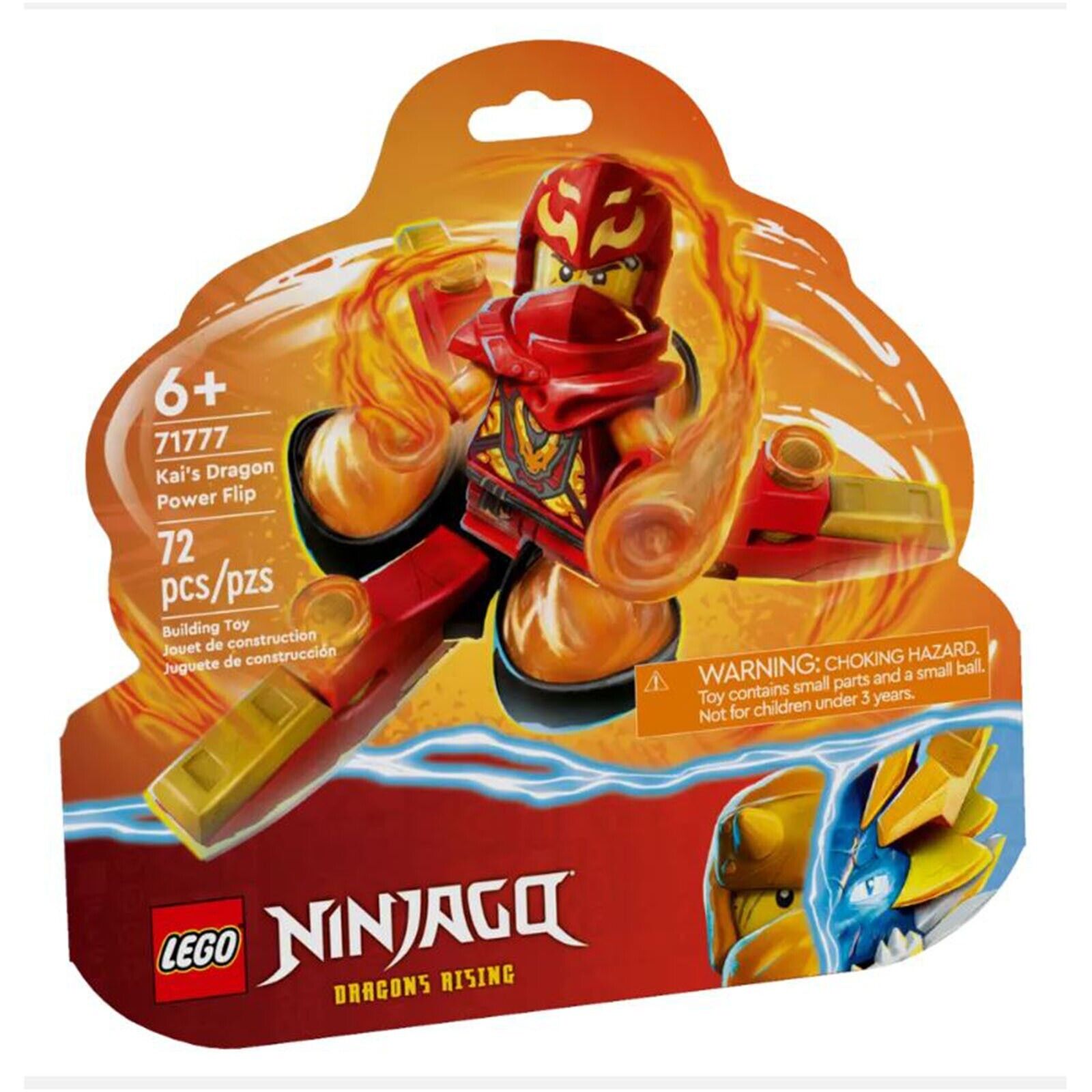 LEGO® Ninjago Dragons Rising Kai's Dragon Power Flip Building Set 71777 NEW LEGO® Ninjago Dragons Rising Kai's Dragon Power Flip Building Set 71777 NEW