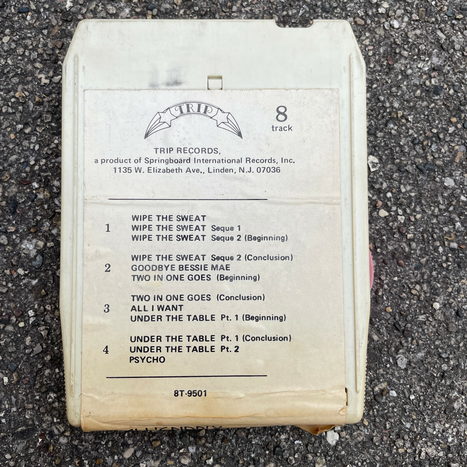 村越弘明/HARRY ROCK ROAD TRIP Jimi Hendrix Roots Hendrix 8-Track Tape Trip Records 8T-9501