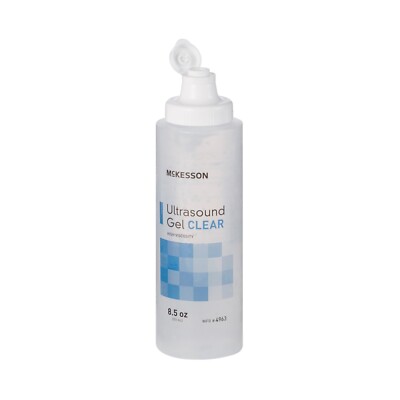 McKesson Ultrasound Gel Ultrasound and Laser Transmission 8.5oz Bottle 1 Count