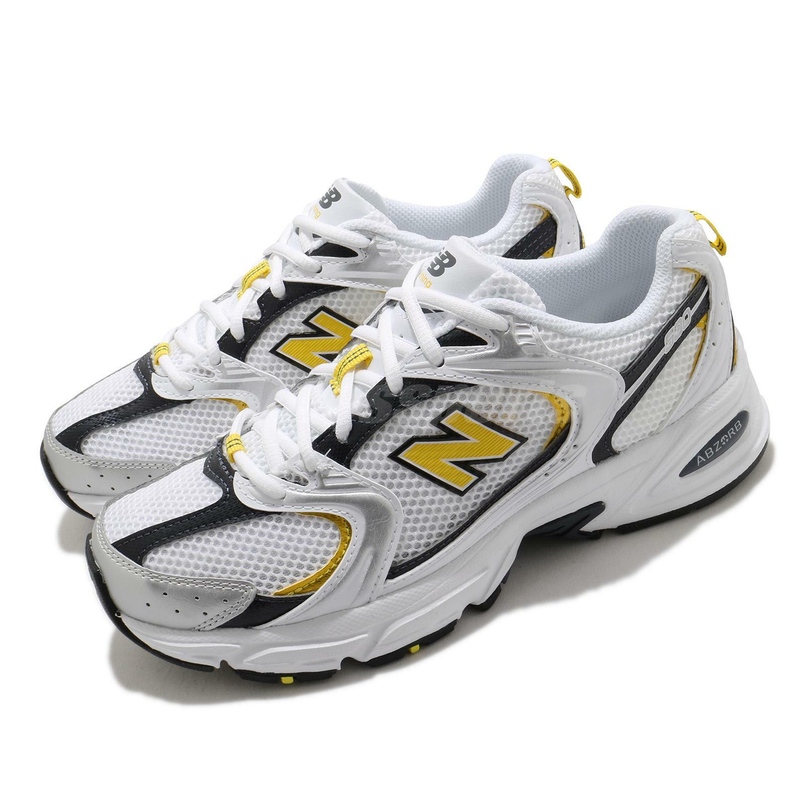 New Balance 530 MR530 White Yellow Black Men Running Casual Lifestyle  MR530UNX D: купить с доставкой из США, цена 13 777 руб - (363282879175)