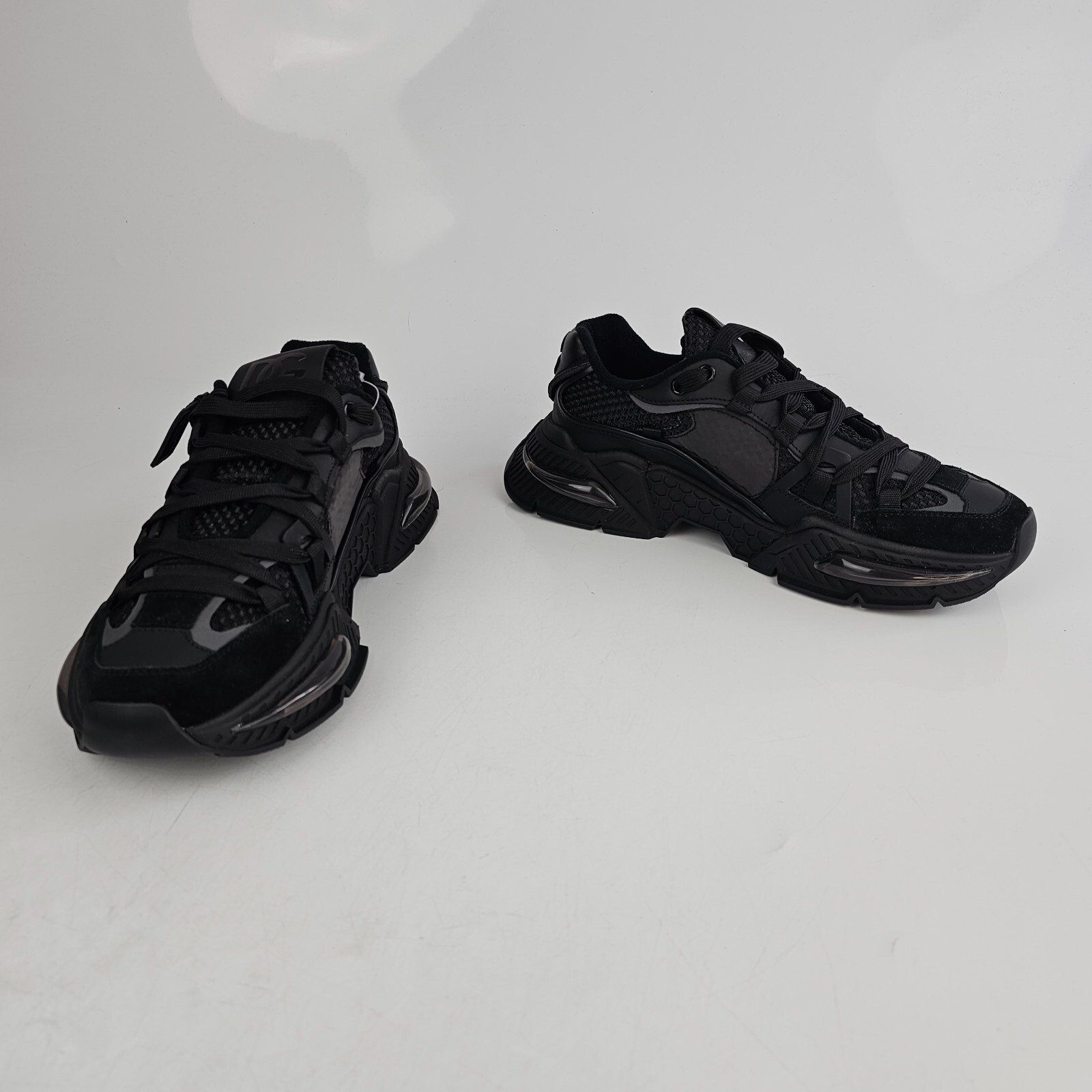 Pre-owned Dolce & Gabbana Dolce&gabbana Airmaster Men's Black Sneakers