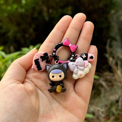 Cute Keychain Bag Hanger DIY Cartoon Character Design Fashion Creative Gift