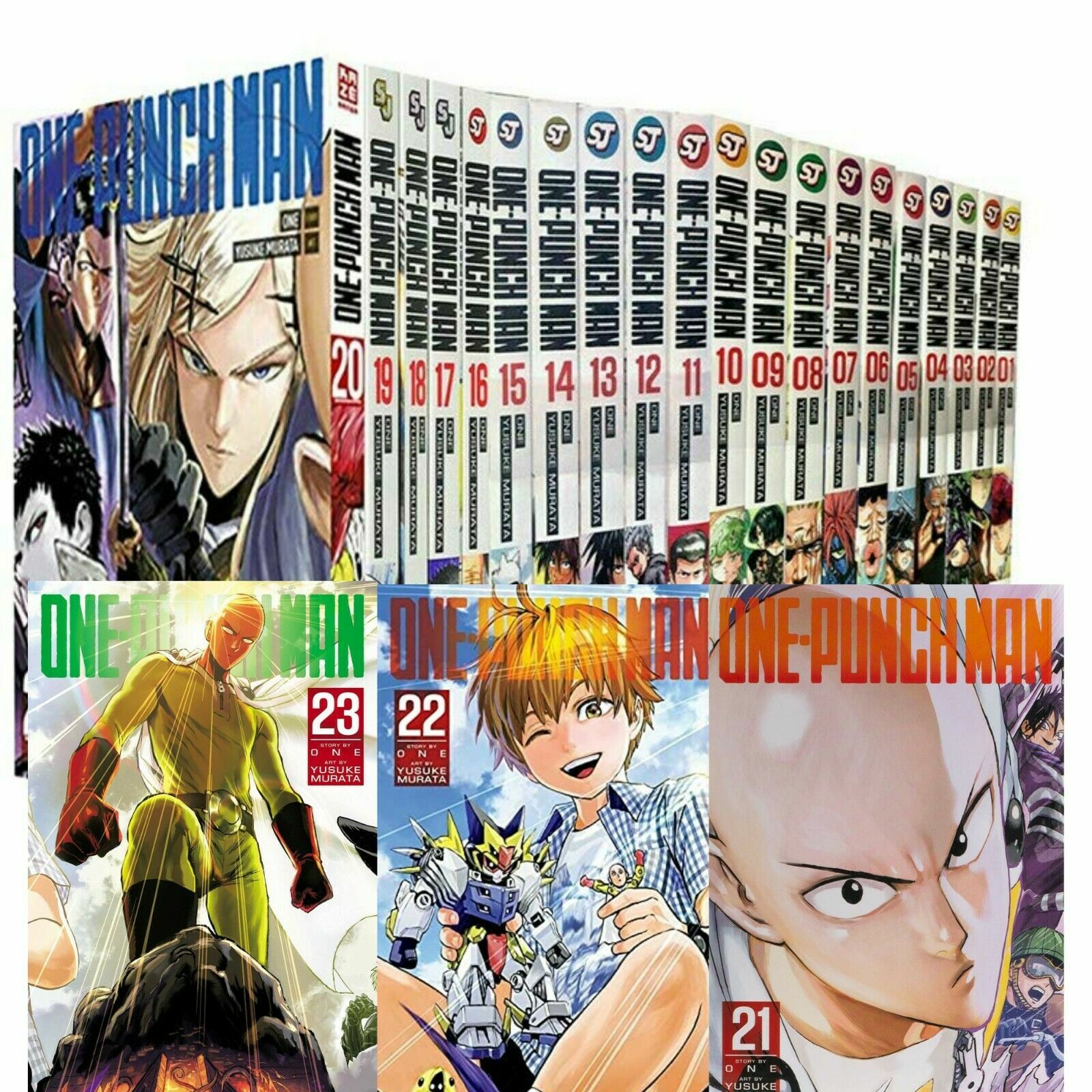 ワンパンマン ONE 全巻初版 全巻セット PUNCH-MAN 全巻 ☆ 帯・チラシ 