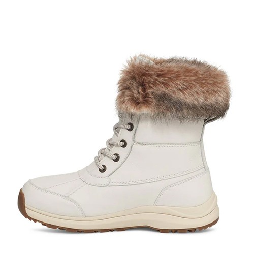 Pre-owned Ugg [1123253-wht] Womens  Adirondack Boot Iii In White