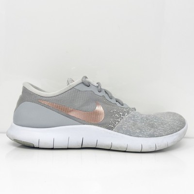 

Nike Womens Flex Contact 908995-006 Серые кроссовки для бега, размер 8, Серый, Flex Contact