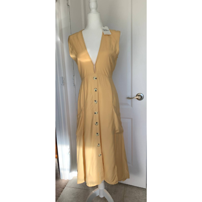 NWT FAITHFULL THE BRAND Blohm Midi Dress 6 eBay