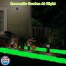 200pc Green Glow in The Dark Stones Green Pebbles Glow Fish Tank Rocks Luminous Pebbles for Outdoor Decor Garden Luminous Stone Glow Stones for Yard Walkway Pathway Aquarium,Blue