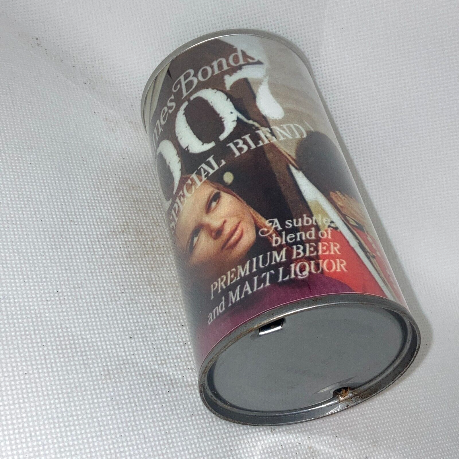 James Bond 007 REPLICA / NOVELTY beer can, NB594, paper label