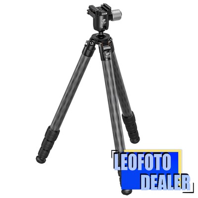Leofoto SA-324CX+MG-40X Outdoors Tripod with Ball Head Set