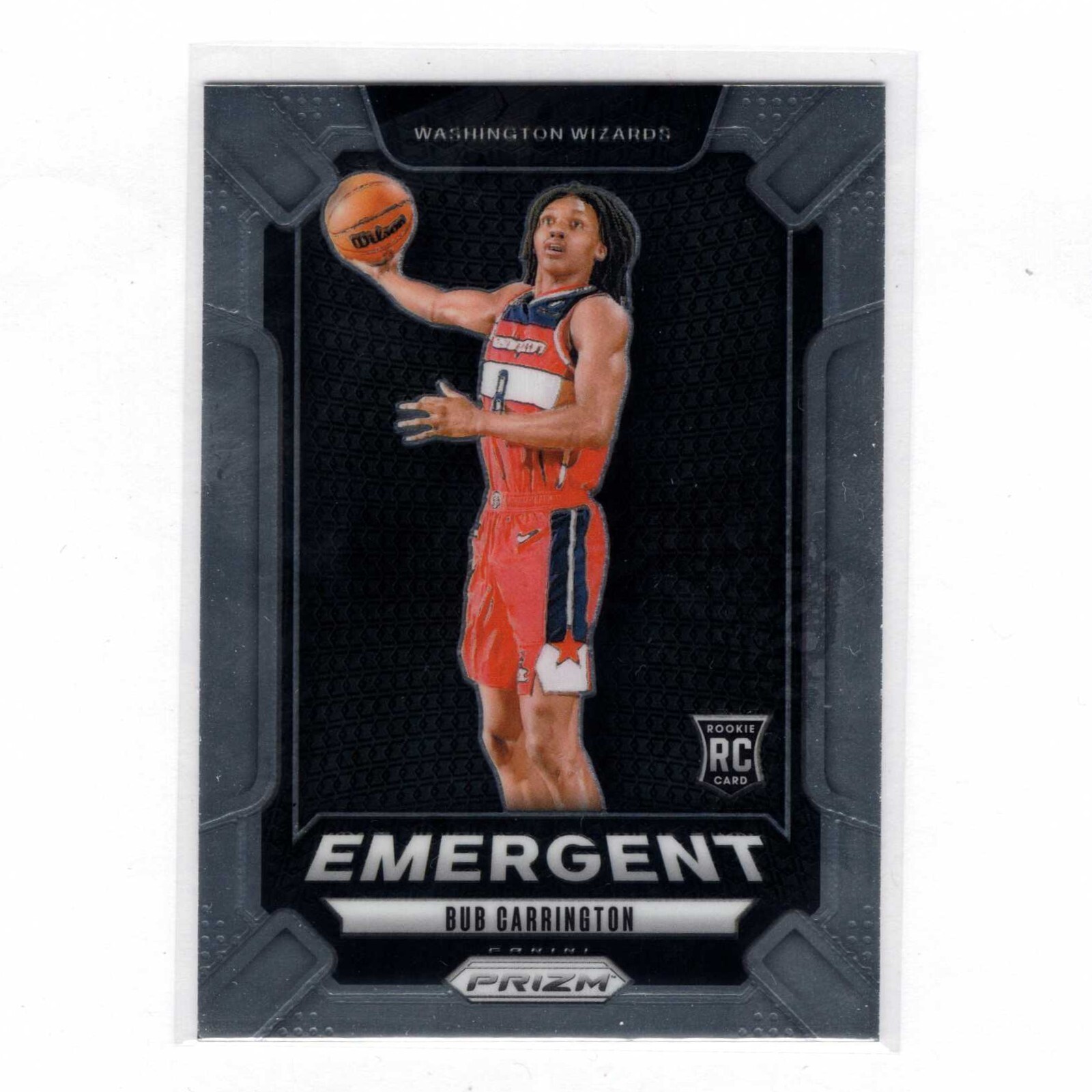 Bub Carrington 2024-25 Panini Prizm Emergent RC #20