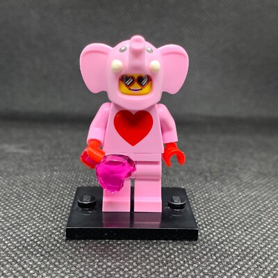 NEW LEGOLAND Minifigure Winter Holiday  Elephant girl Valentine Heart