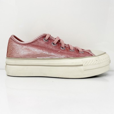 

Женские кроссовки Converse Chuck Taylor All Star 559045C розовые повседневные туфли размер 6, Розовый, Chuck Taylor All Star