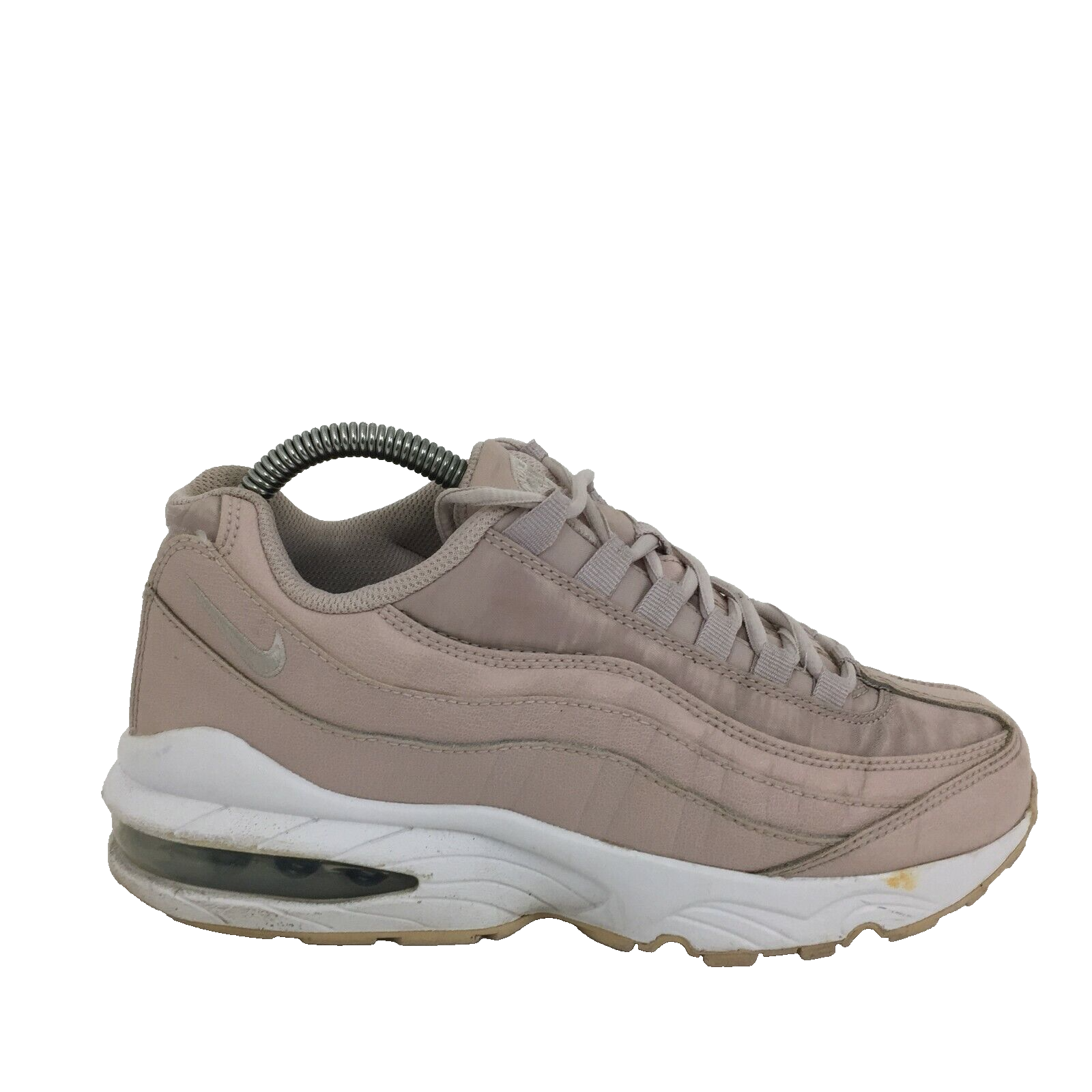 Nike Air Max 95 Light Pink Fabric Sneaker Trainer AV3187 600 UK 5.5 Eur 38.5