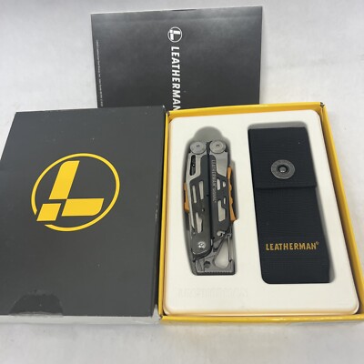 Leatherman Signal 19-in-1 with sheath Black/Silver - With Box