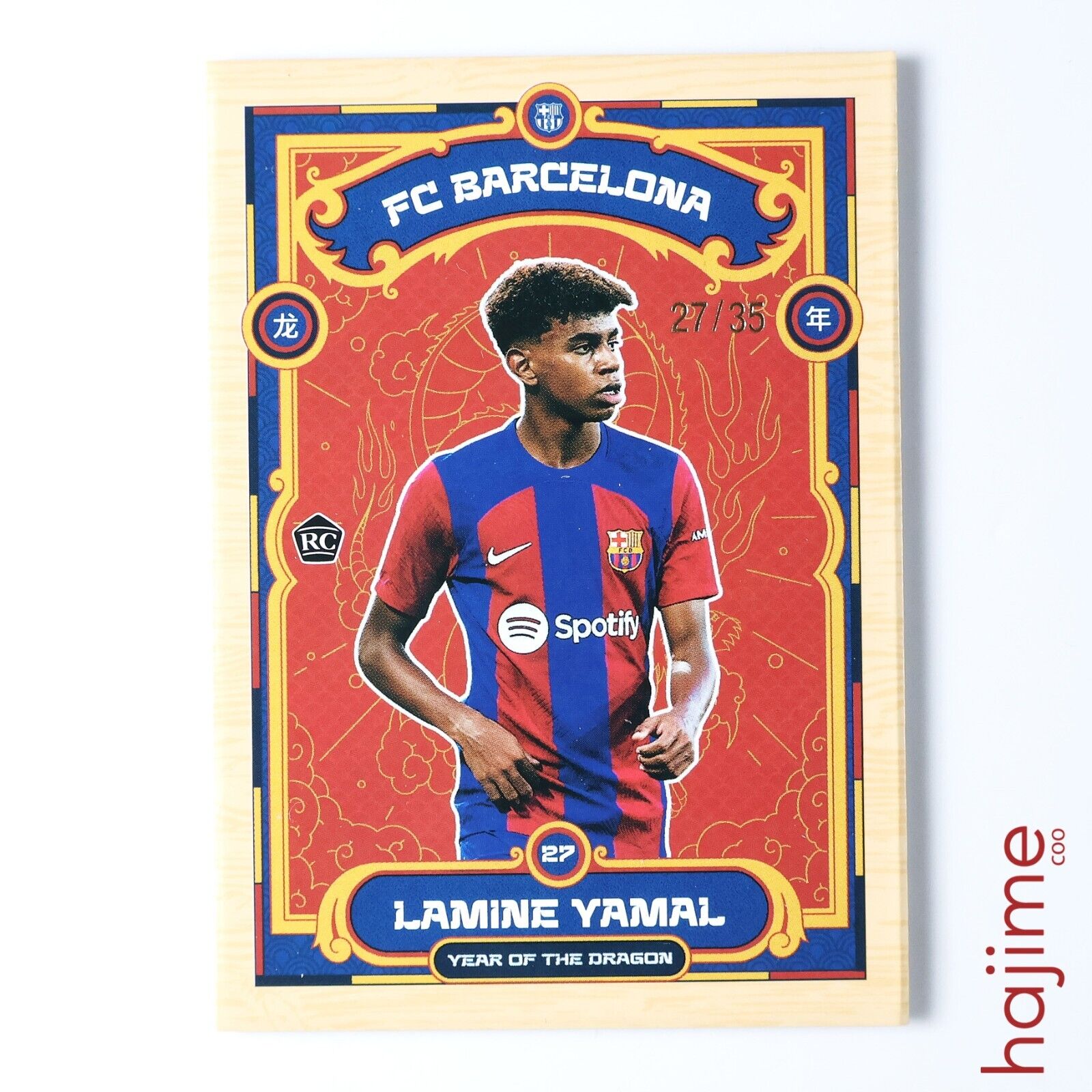 2023-24 Topps FC Barcelona Year of the Dragon Autograph